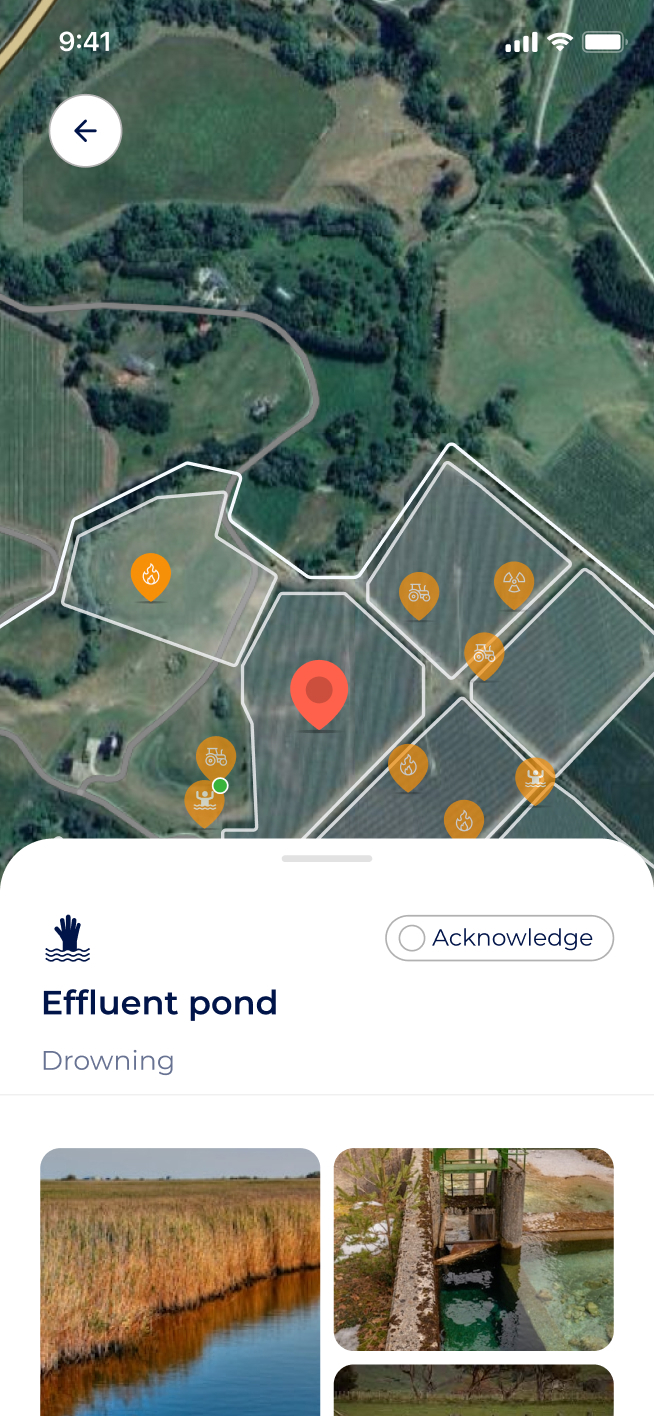 Health & Safety First Screen Mobile