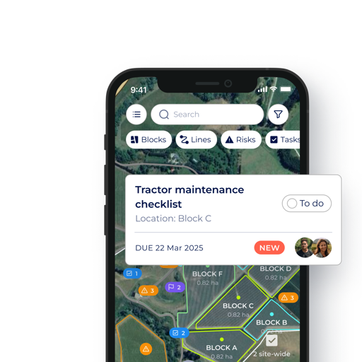 Farm Task Allocation Farm Operation Software for Agribusinesses | Onside