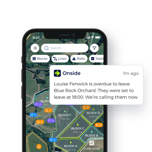 See all features | Onside