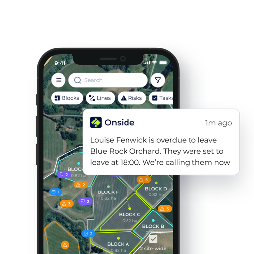 See all features | Onside